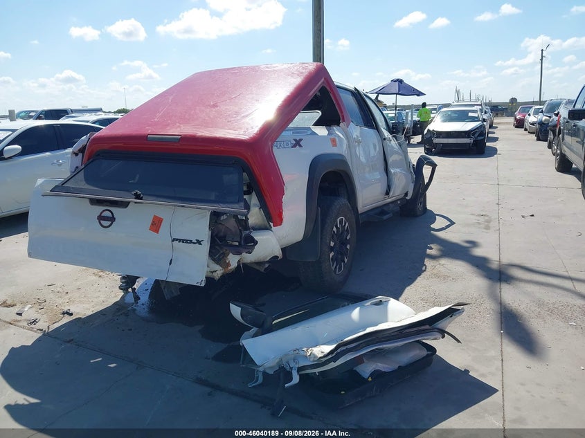 Vin: 1n6ed1ej6rn635707, lot: 46539644, nissan frontier pro-x 4x2 20244