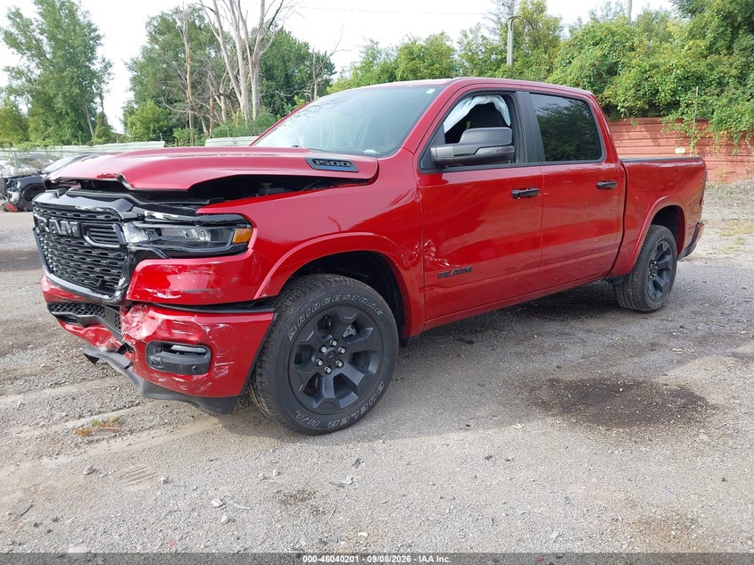 Vin: 1c6rrffg9tn355607, lot: 46539656, ram 1500 big horn  4x4 5'7 box 20262