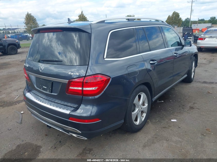 Vin: 4jgdf6ee1ha779790, lot: 46539672, mercedes-benz gls 450 4matic 20174