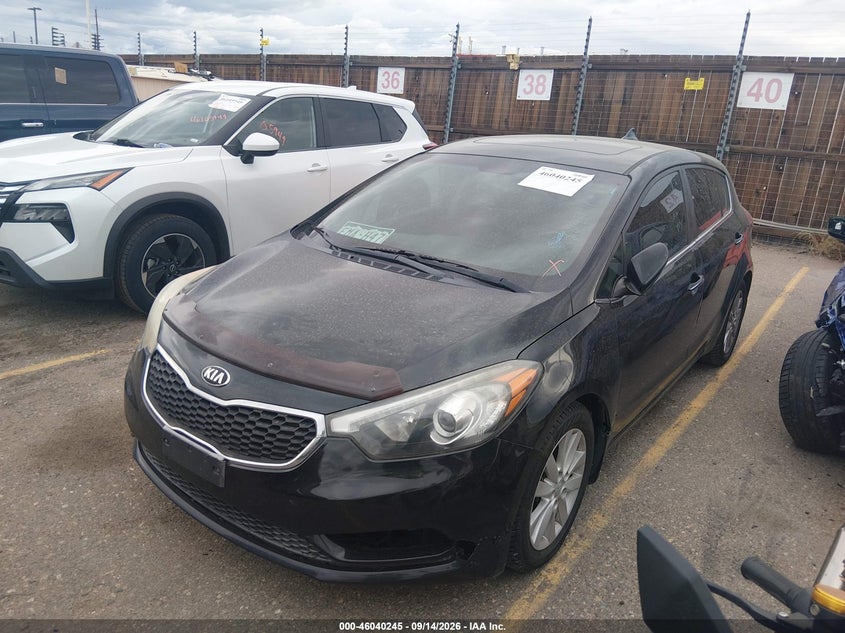 Vin: knafx5a80f5269714, lot: 46539700, kia forte ex 20152