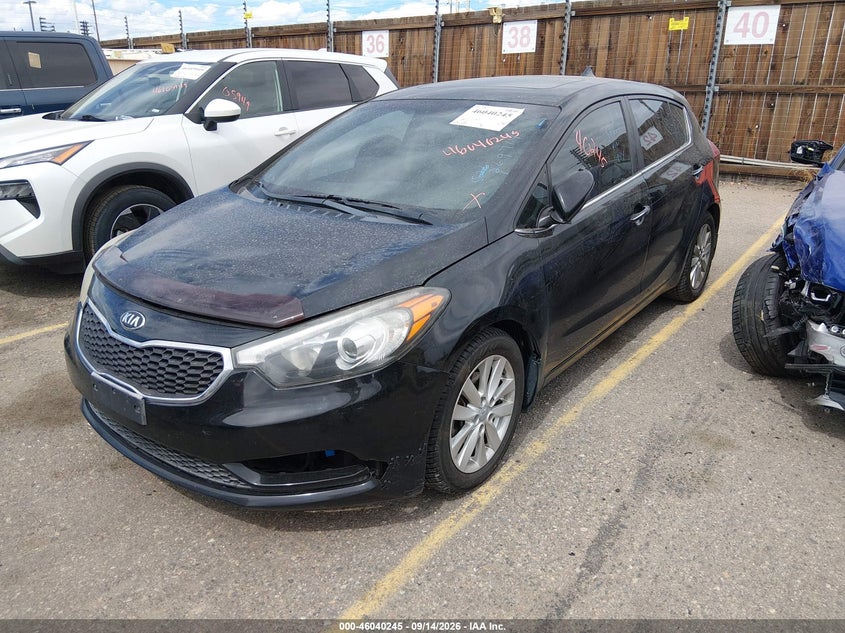 Vin: knafx5a80f5269714, lot: 46539700, kia forte ex 20152