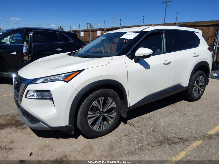 Vin: jn8at3bb8mw218481, lot: 46539708, nissan rogue sv intelligent awd 20212