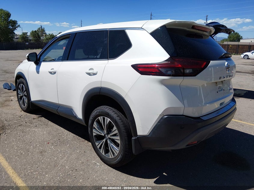 Vin: jn8at3bb8mw218481, lot: 46539708, nissan rogue sv intelligent awd 20213