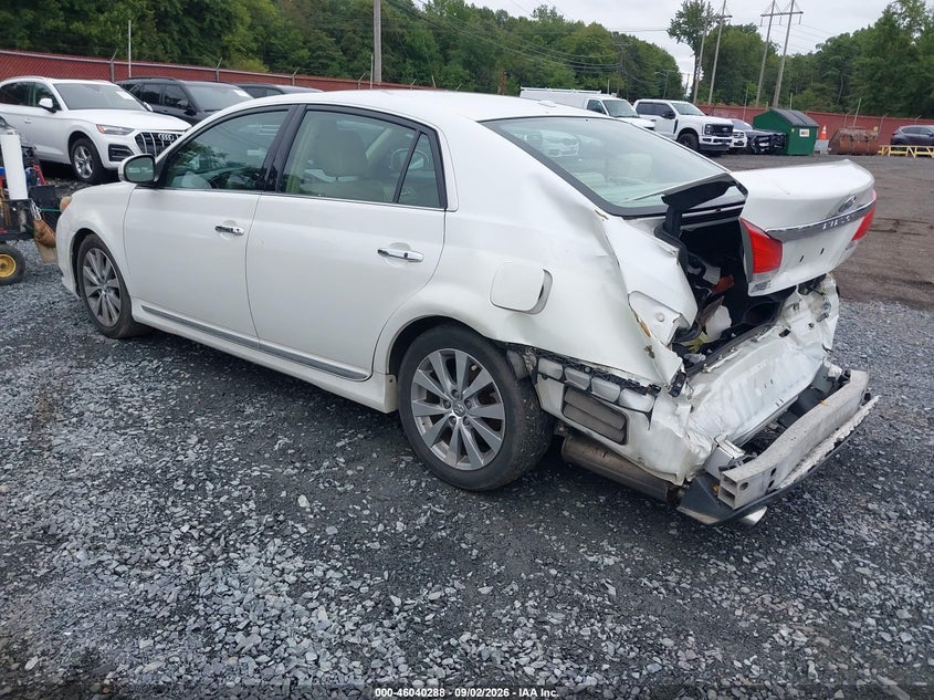 TOYOTA AVALON 2012 VIN 4T1BK3DB9CU473632