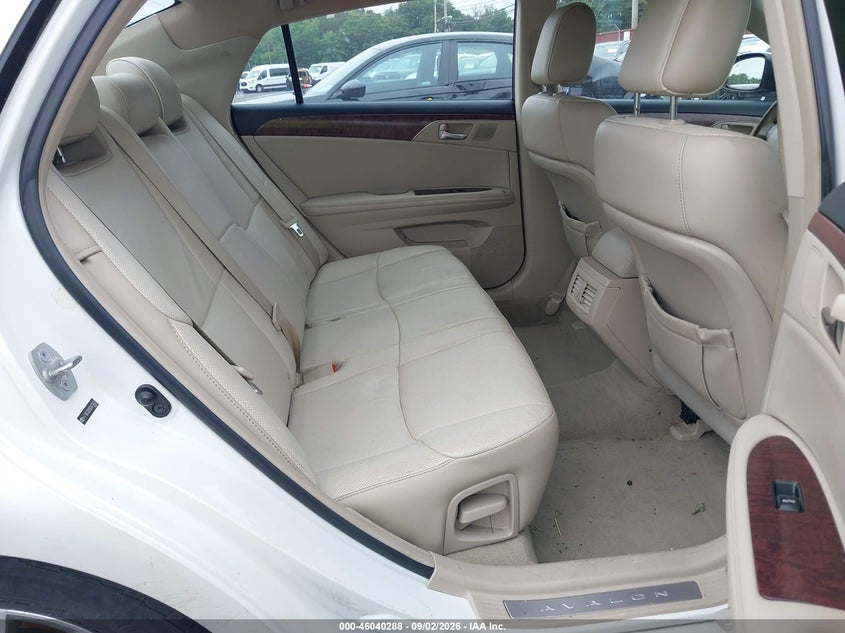 2012 TOYOTA AVALON auction photo 8
