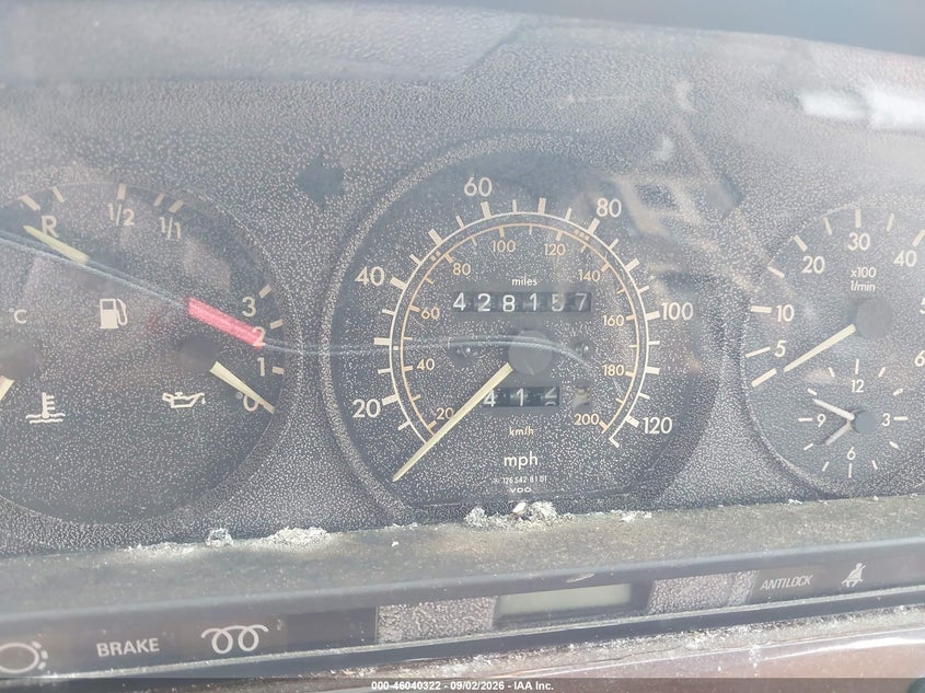 1985 MERCEDES-BENZ 300 auction photo 7