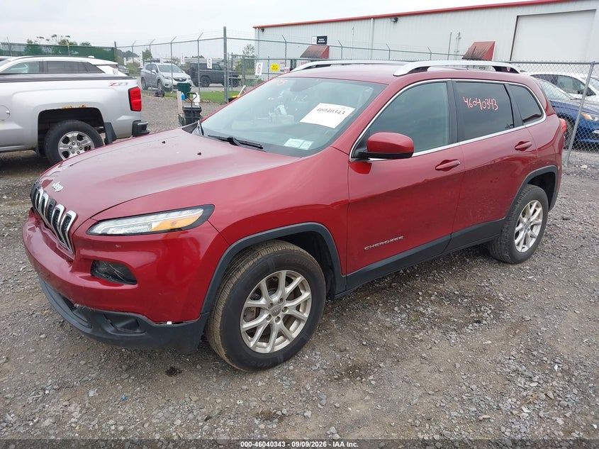 2016 JEEP CHEROKEE auction photo 2