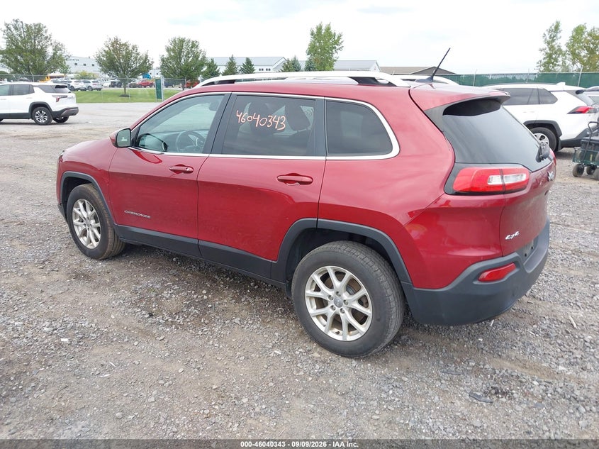 2016 JEEP CHEROKEE auction photo 3