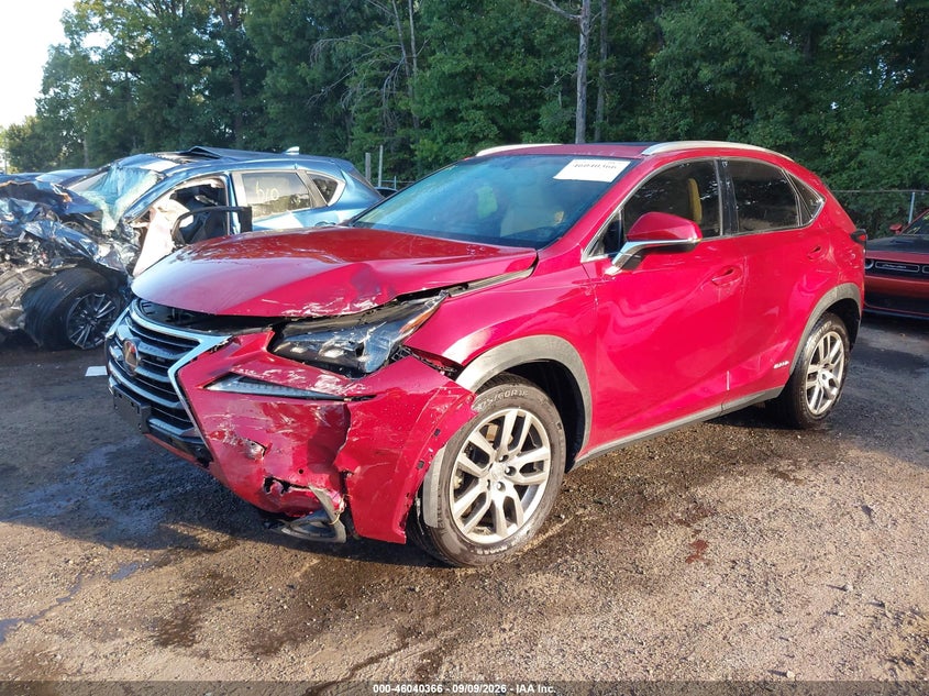 Vin: jtjbjrbz2f2018337, lot: 46539821, lexus nx 300h 20152