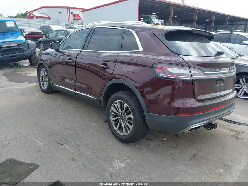 Vin: 2lmpj6j95lbl31347, lot: 46539862, lincoln nautilus standard 20203