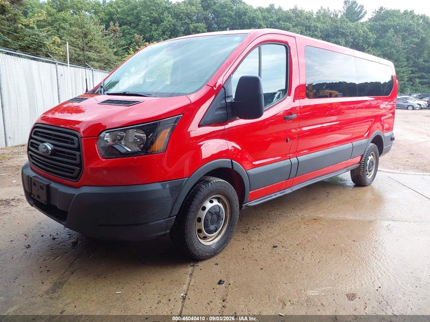 Vin: 1fbzx2zm1jkb31288, lot: 46539865, ford transit-350 xl 20182