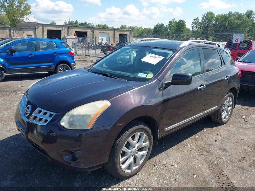 Vin: jn8as5mv6bw313415, lot: 46539932, nissan rogue sv 20112