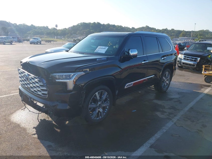 Vin: 7svaaaba1rx026307, lot: 46539941, toyota sequoia capstone 20242