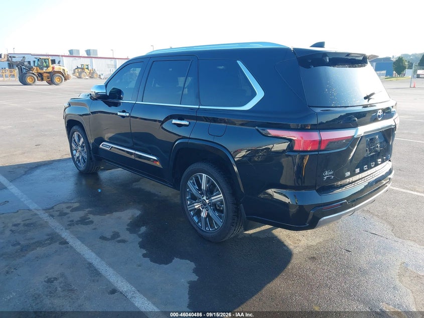 Vin: 7svaaaba1rx026307, lot: 46539941, toyota sequoia capstone 20243
