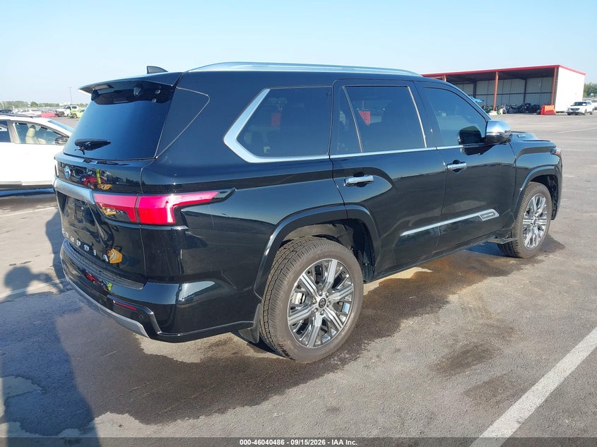 Vin: 7svaaaba1rx026307, lot: 46539941, toyota sequoia capstone 20244
