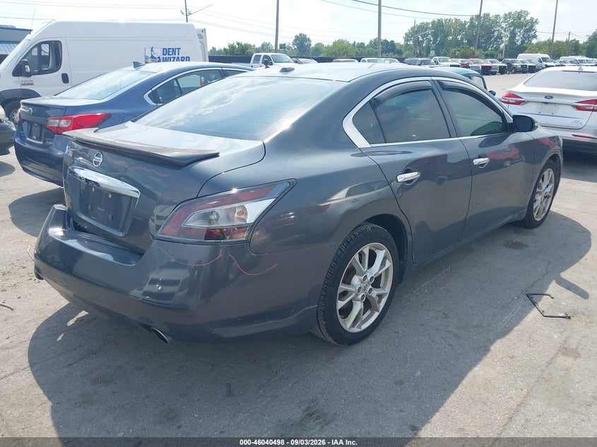 Vin: 1n4aa5ap3cc858727, lot: 46539953, nissan maxima 3.5 sv 20124