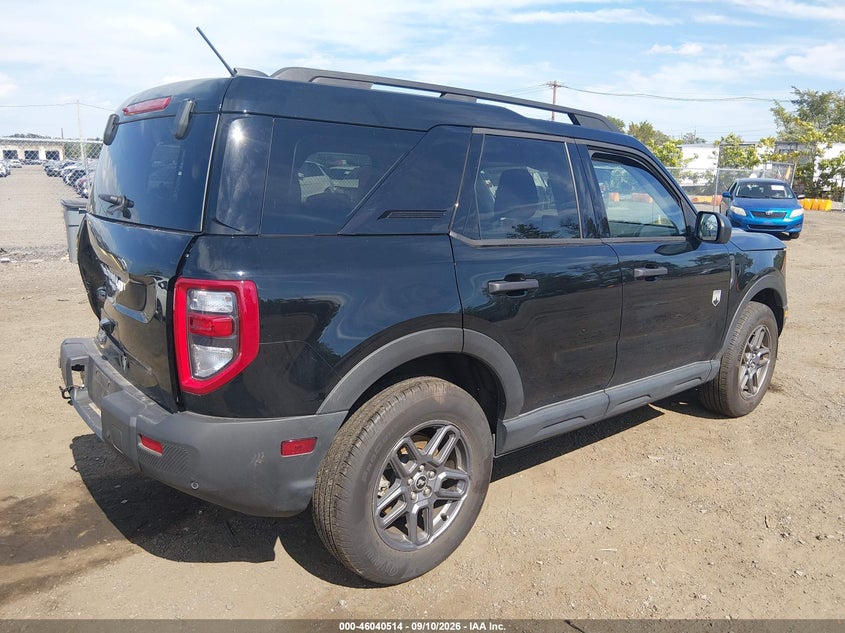 Vin: 3fmcr9bn4srf35850, lot: 46539969, ford bronco sport big bend 20254