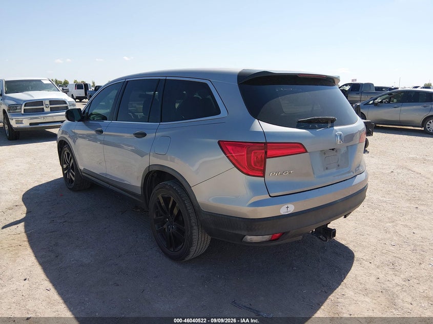 Vin: 5fnyf5h18jb009656, lot: 46539977, honda pilot lx 20183