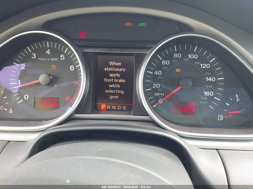 AUDI Q7 2008 VIN WA1BV94L78D057216