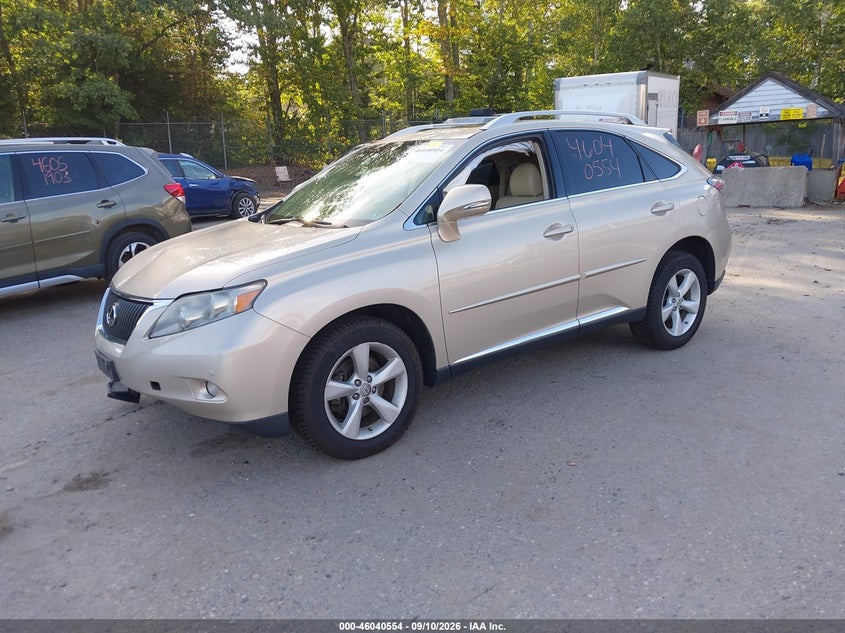 Vin: 2t2bk1ba5cc142512, lot: 46540009, lexus rx 350 20122