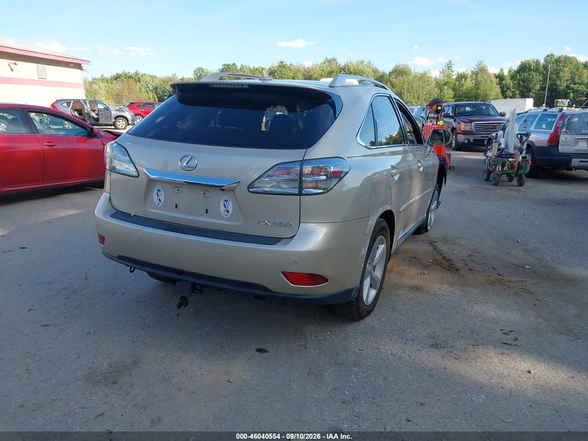 Vin: 2t2bk1ba5cc142512, lot: 46540009, lexus rx 350 20124
