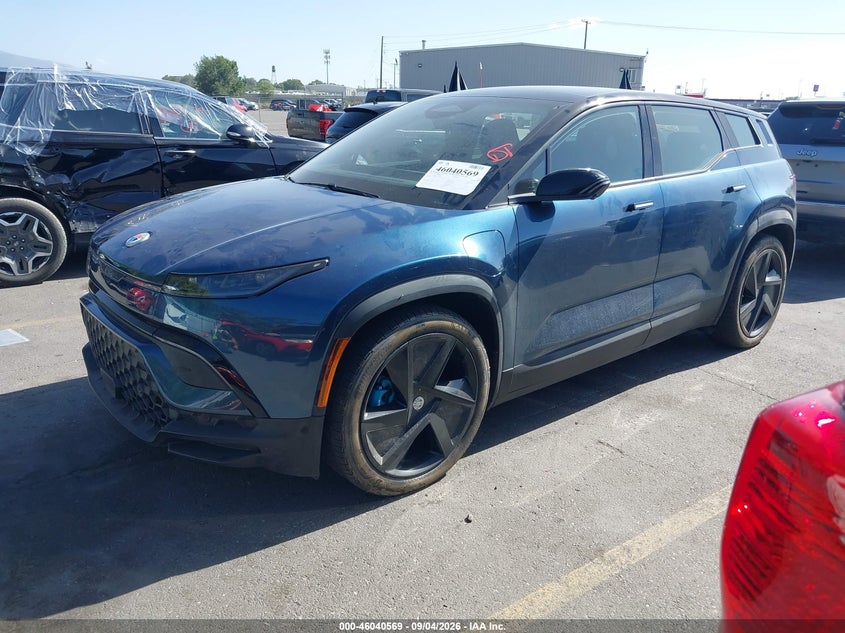 Vin: vcf1zbu27pg005201, lot: 46540024, fisker ocean one 20232