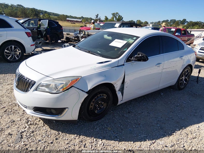Vin: 2g4gl5ex4h9102925, lot: 46540069, buick regal turbo sport touring 20172