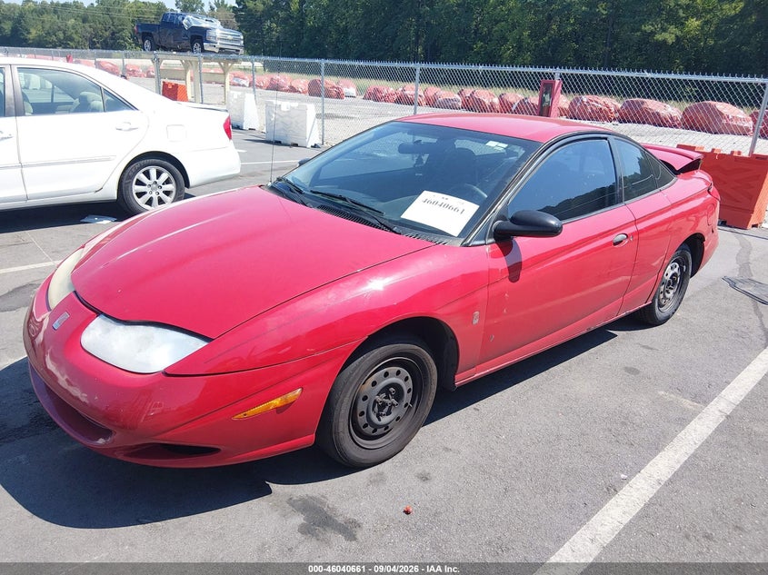 2001 Saturn SC, Удар сзади, IAAI, VIN 1G8ZP128X1Z106913 — фото 2