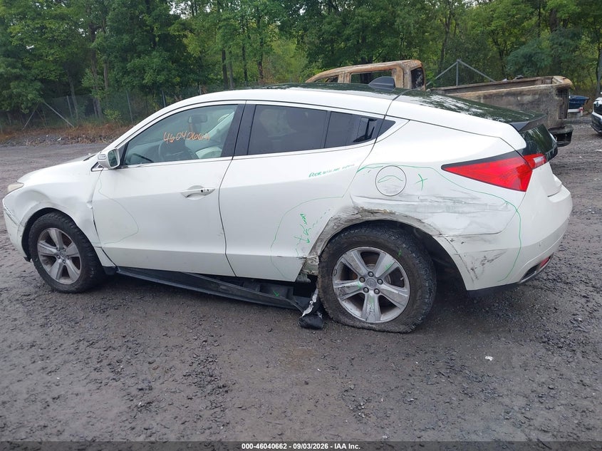 ACURA ZDX 2013 VIN 2HNYB1H69DH500343
