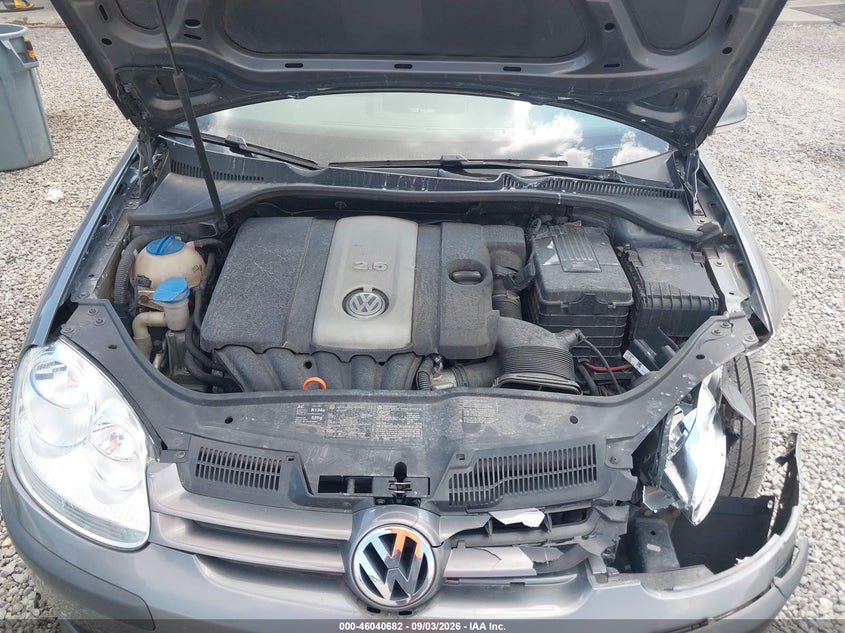 VOLKSWAGEN RABBIT 2007 VIN WVWBR71K67W055888
