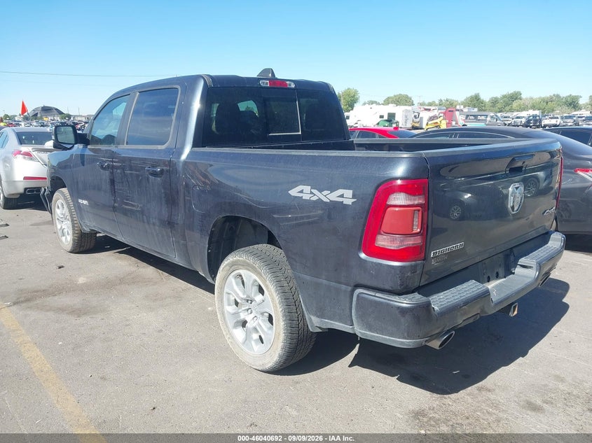 Vin: 1c6srfft2kn782916, lot: 46540147, ram 1500 big horn/lone star  4x4 5'7 box 20193