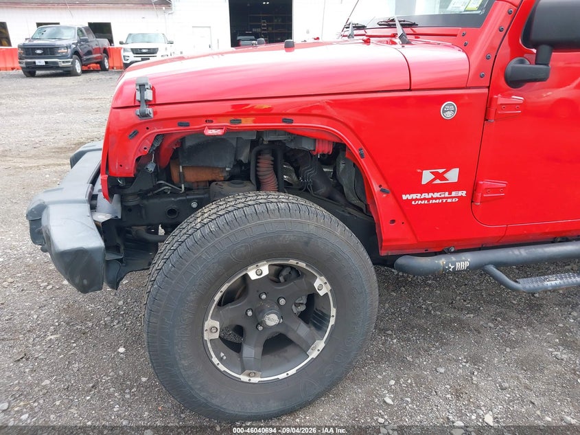 JEEP WRANGLER UNLIMITED 2009 VIN 1J4GA39199L744856