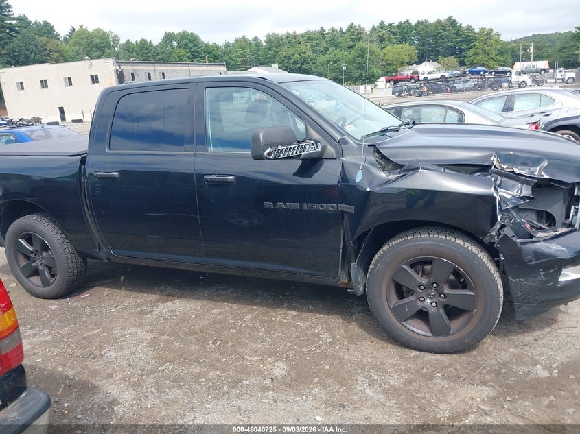 RAM 1500 2012 VIN 1C6RD7LT6CS126521