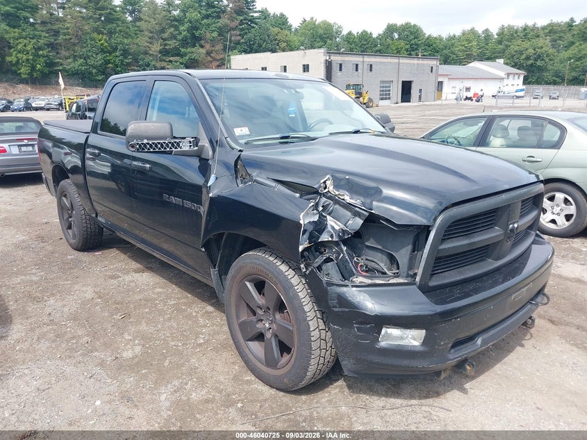 Vin: 1c6rd7lt6cs126521, lot: 46540181, ram 1500 big horn 20121