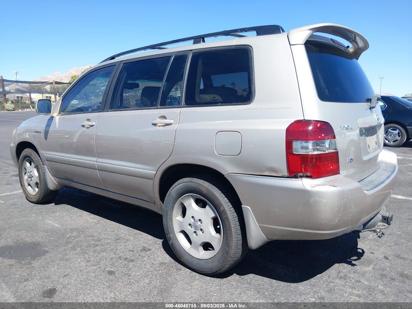2006 TOYOTA HIGHLANDER auction photo 3