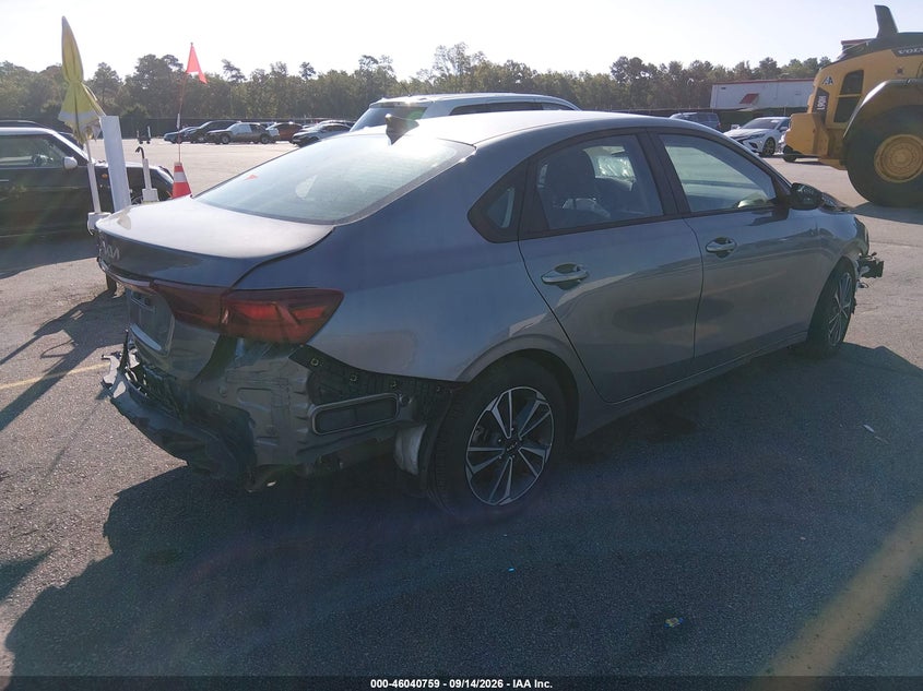 Vin: 3kpf24ad3pe626219, lot: 46540214, kia forte lxs 20234