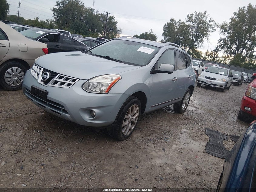 Vin: jn8as5mv3cw359673, lot: 46540295, nissan rogue sv w/sl pkg 20122