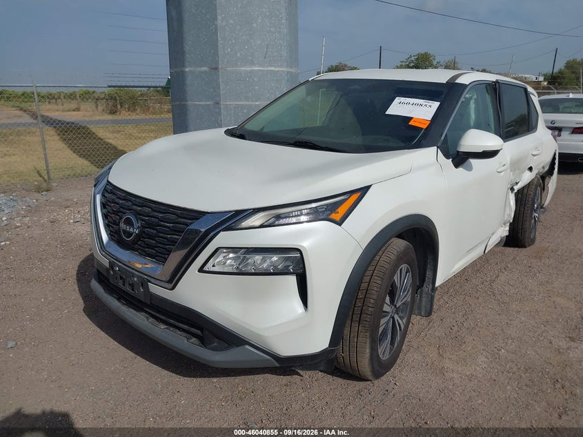 2023 Nissan Rogue, Left Rear, IAAI, VIN 5N1BT3BA8PC677437 — photo 2
