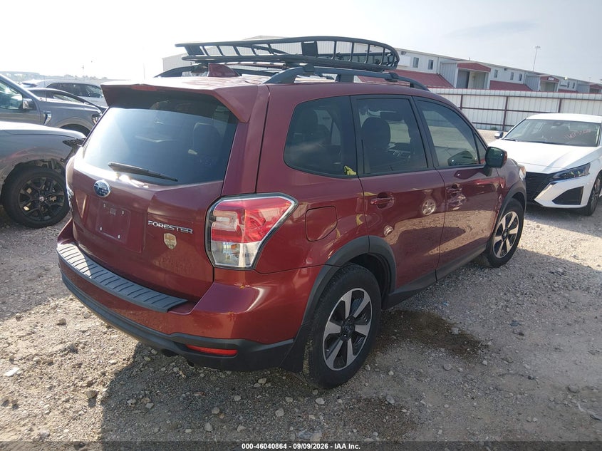 Vin: jf2sjagc1jh522443, lot: 46540319, subaru forester 2.5i premium 20184