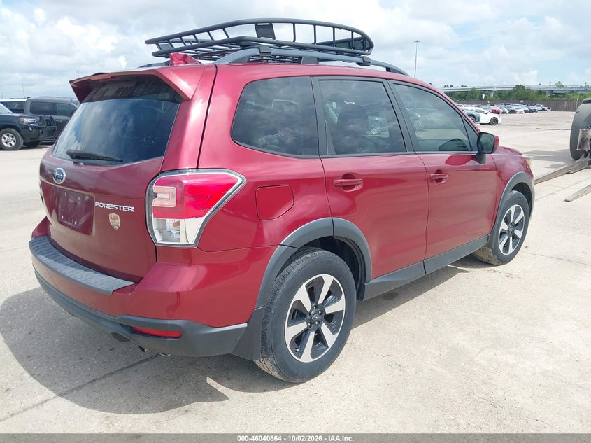 Vin: jf2sjagc1jh522443, lot: 46540319, subaru forester 2.5i premium 20184
