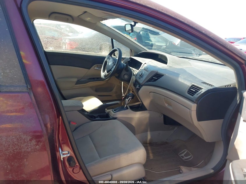 2012 HONDA CIVIC auction photo 5