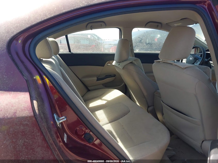 2012 HONDA CIVIC auction photo 8