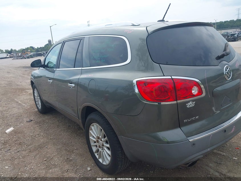 Vin: 5gakvbed9bj210144, lot: 46540377, buick enclave 1xl 20113