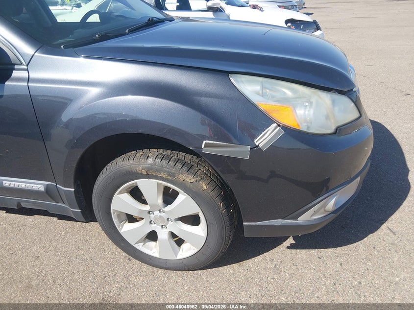 2011 SUBARU OUTBACK SPORT UTILITY VEHICLE 2.5L H-4 VVT, REGULAR , 170HP