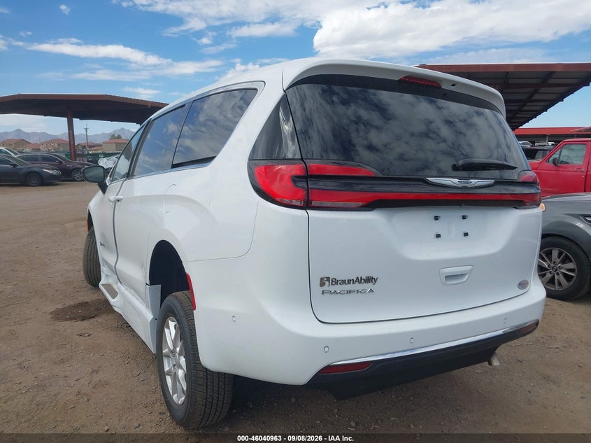 Vin: 2c4rc1bg0sr579742, lot: 46540418, chrysler pacifica select 20253