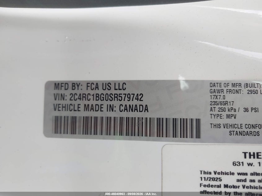 Фото 9 - CHRYSLER PACIFICA