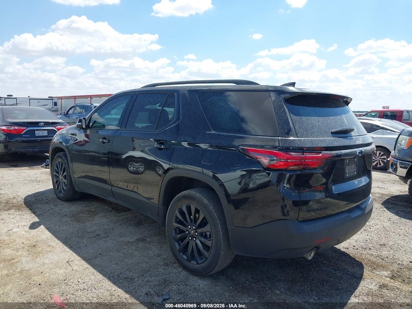 Vin: 1gnerjkwxnj186982, lot: 46540424, chevrolet traverse fwd rs 20223