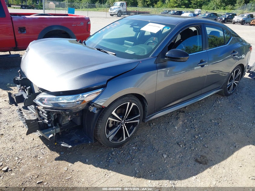 Vin: 3n1ab8dv3ly285728, lot: 46540451, nissan sentra sr xtronic cvt 20202