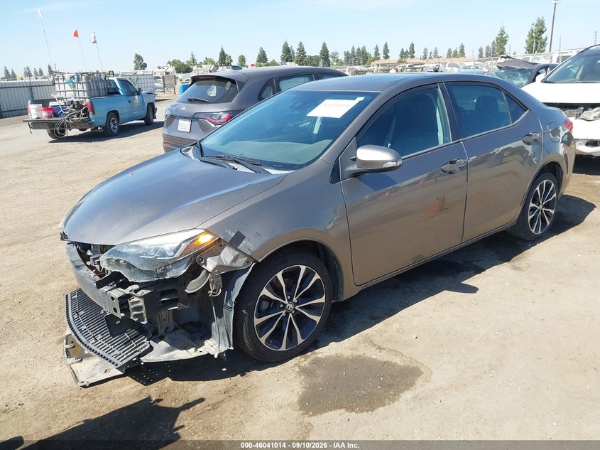 Vin: 2t1burhe2hc767271, lot: 46540469, toyota corolla se 20172