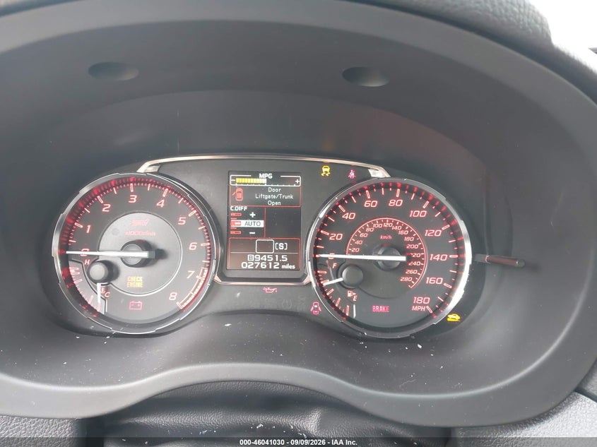 2015 SUBARU WRX STI auction photo 7